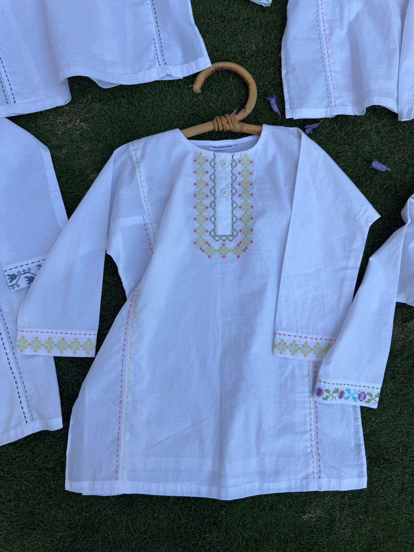 Tangerine Kids Kurta
