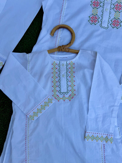 Tangerine Kids Kurta